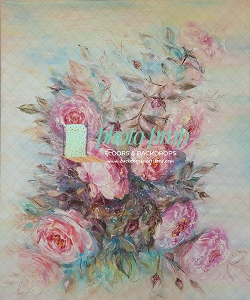 Floral Olivia POSING FABRIC 50x60 