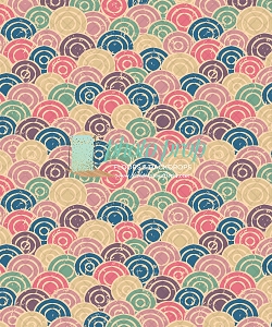 Geometric Helena POSING FABRIC 50x60