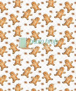 Gingerbread POSING FABRIC 50x60